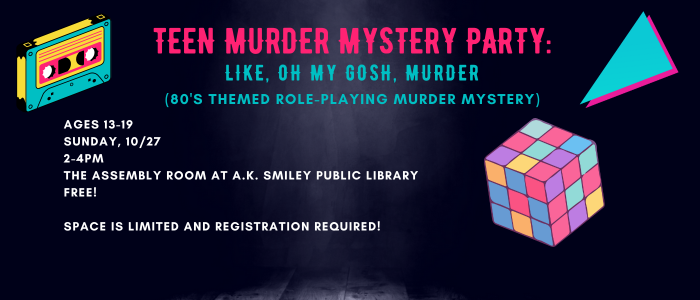 Teen Murder Mystery Party