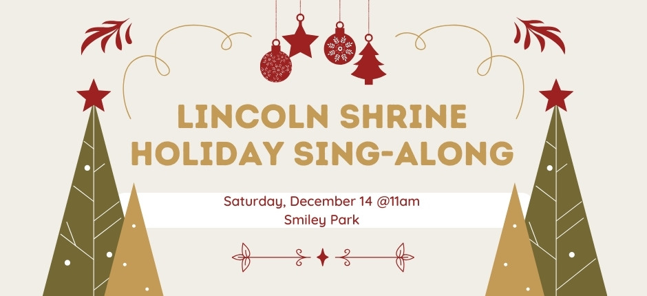 Holiday Sing Along on December 14